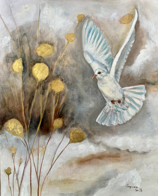 “A Moment of Blessing” original art