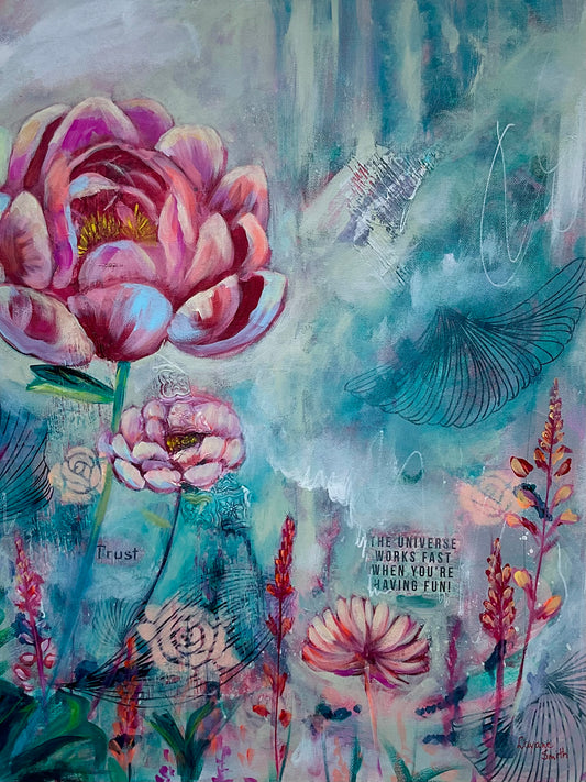 “Trust The Bloom” Original Art