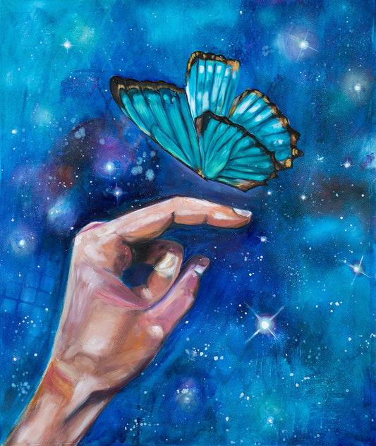 “ A Kiss From The Universe” Original Art