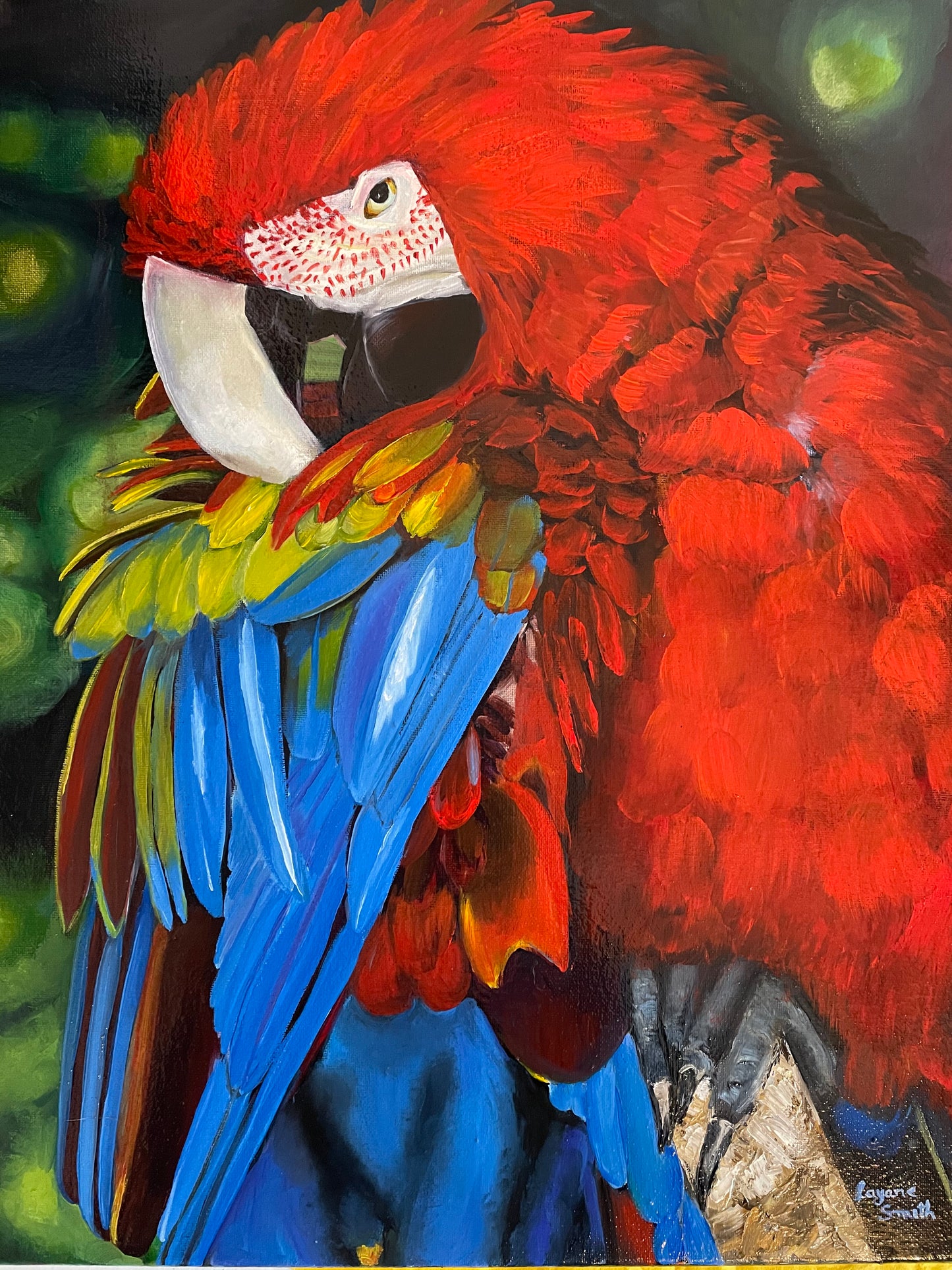 “I just Don’t Care” original art