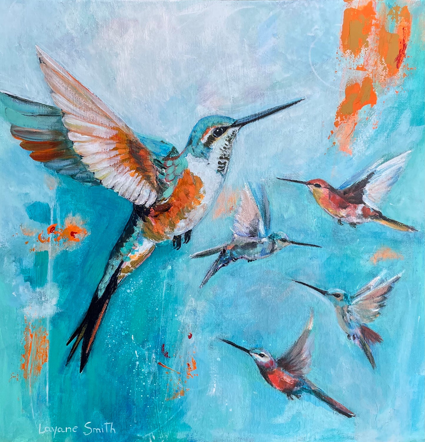 “Joy Messengers” Original Art