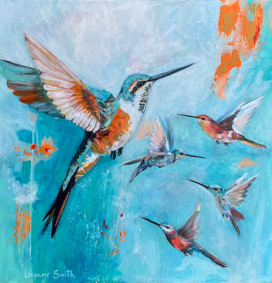 “Joy Messengers” Original Art