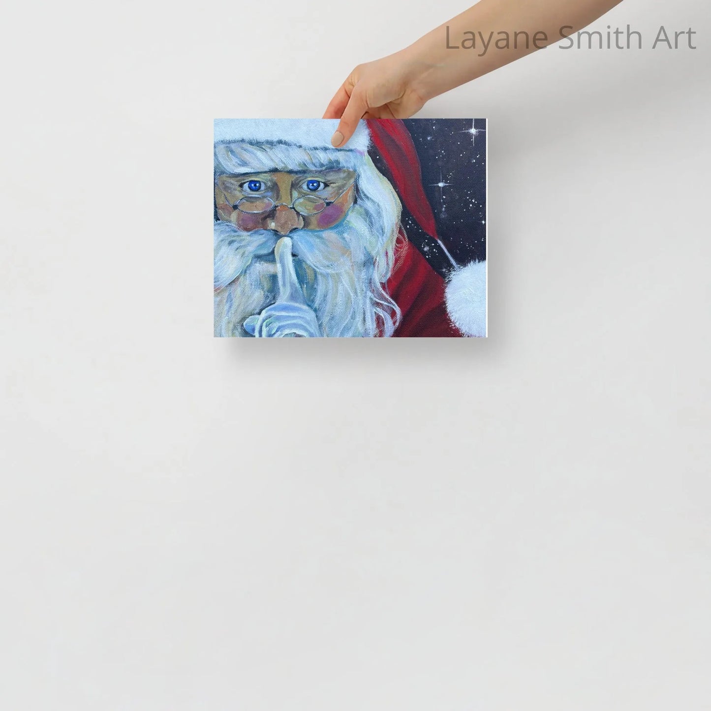 "Incognito" ( Santa print)