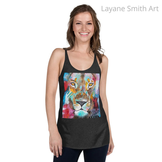 Women's Racerback Tank- "Brave Scars"