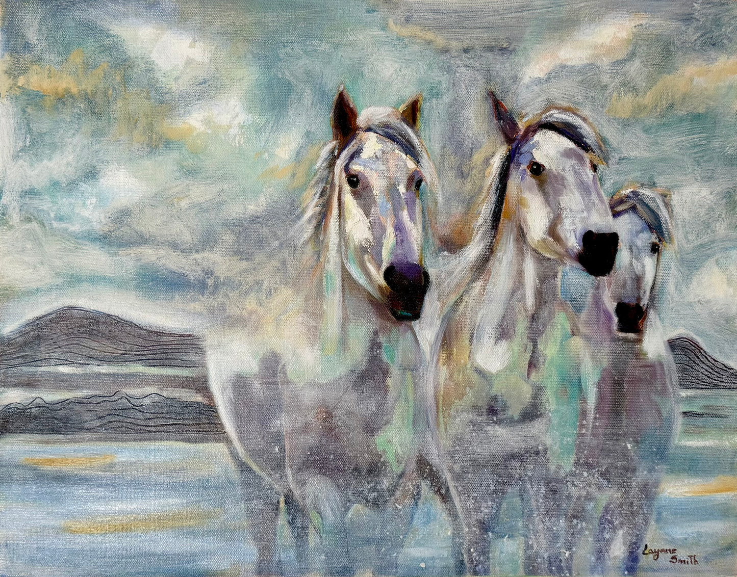 “The Way Through” original art