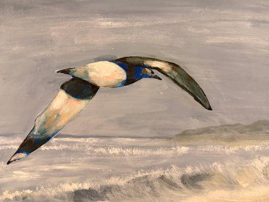 “Free Over Water” original art