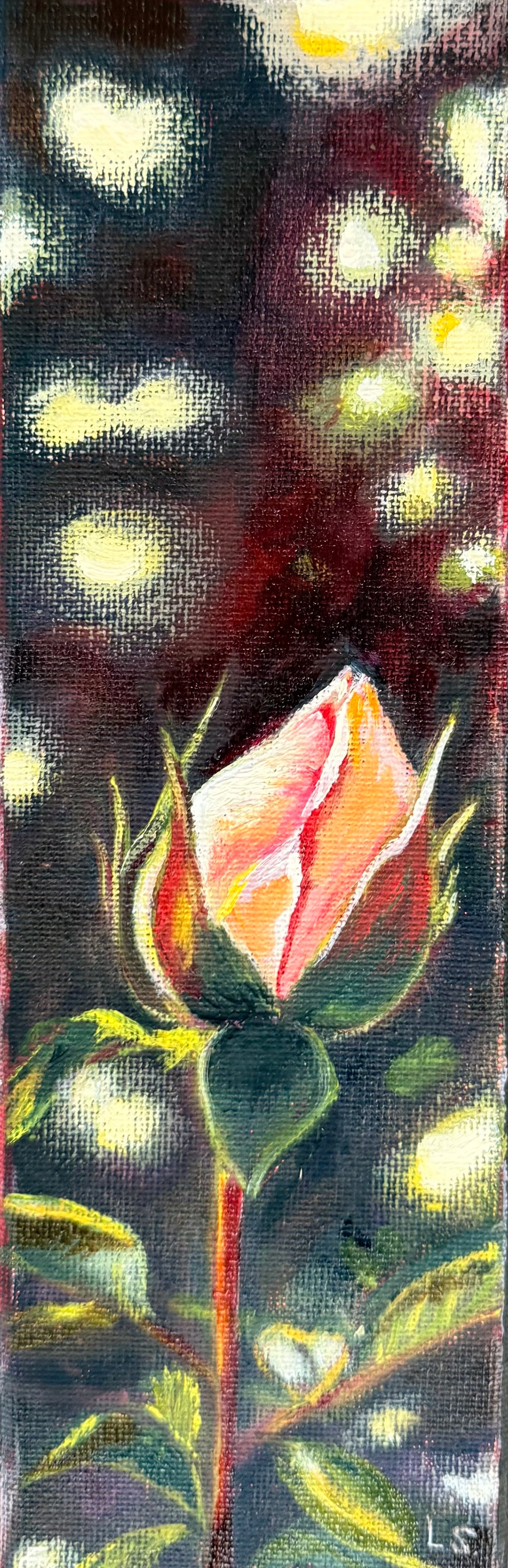 “About to Bloom” Original Art