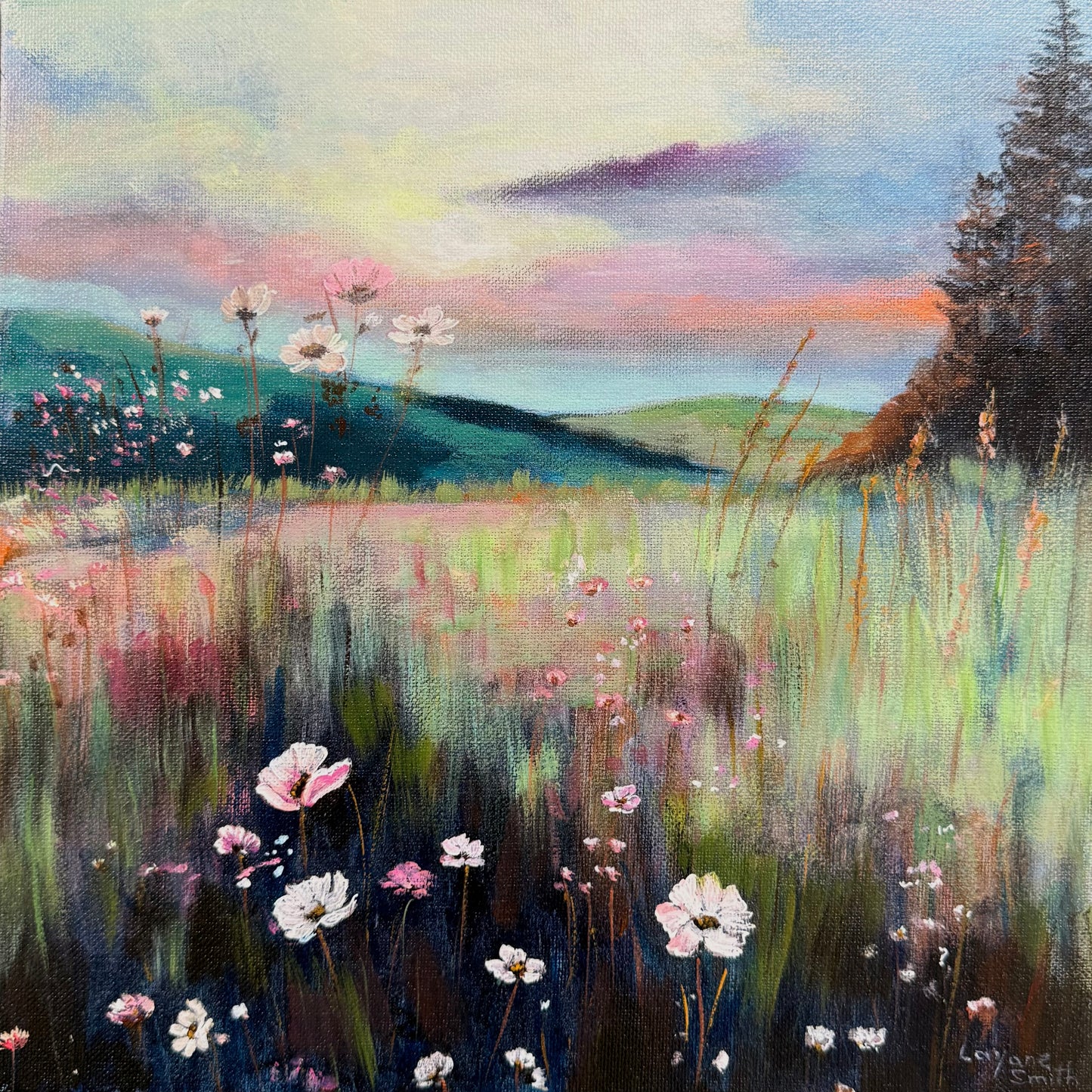 “Happy Place” Original Art