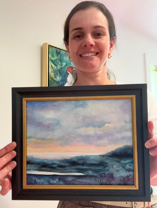 ”Heaven’s Glow” original art
