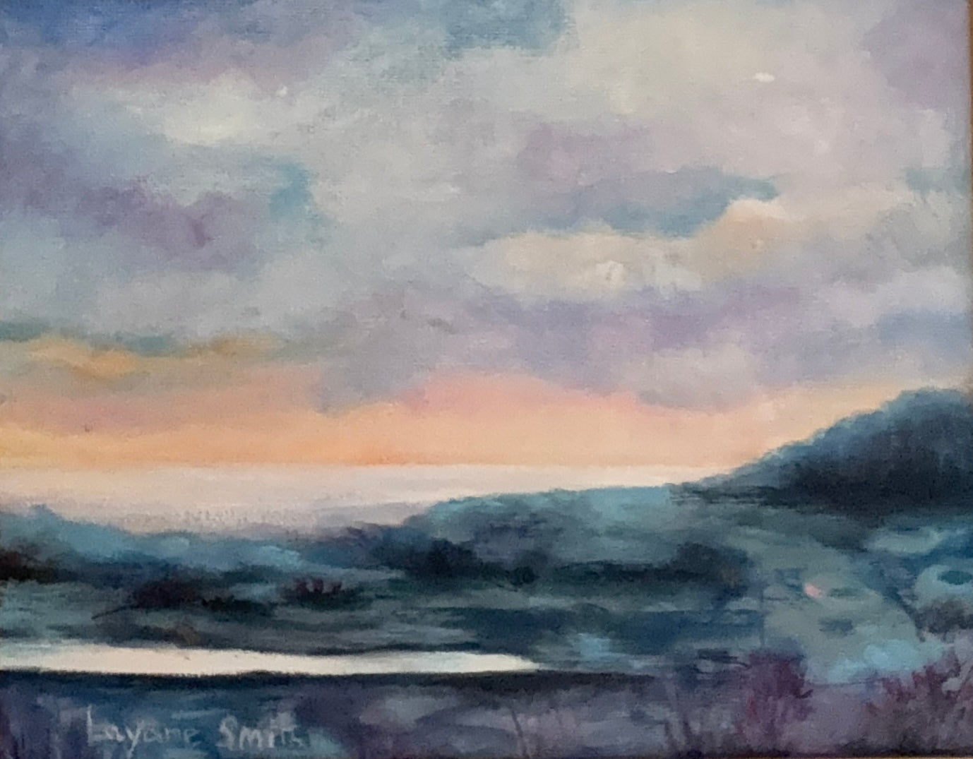 ”Heaven’s Glow” original art