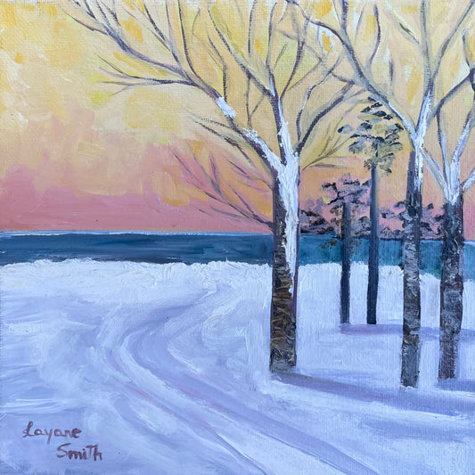“The Glow Beyond” original art