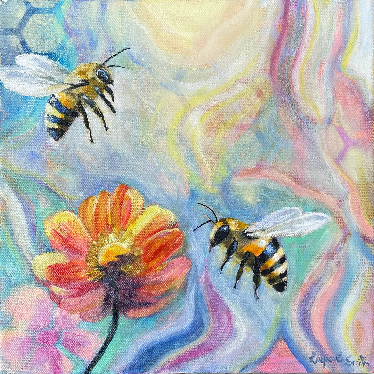 “Spring’s First Light” Original Art